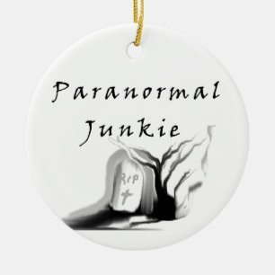 Paranormal Junkie Ceramic Tree Decoration