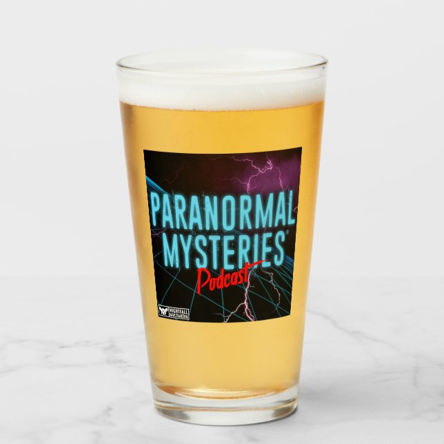 Paranormal Mysteries (synthwave) Tumbler (Front Filled)