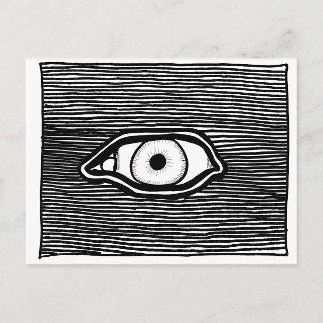 ParanormalPrints Post Card 'Omniscient Eye' (Front)