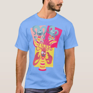 Parappa the Rapper Hairdresser OctopusTakoyama boy T-Shirt