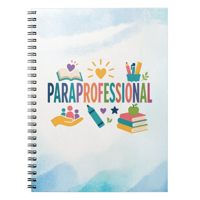 Paraprofessional Appreciation Notebook (Front)