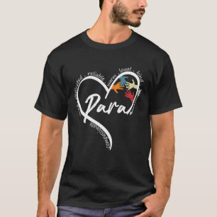 Paraprofessional Graphic Tees Tops Back To School