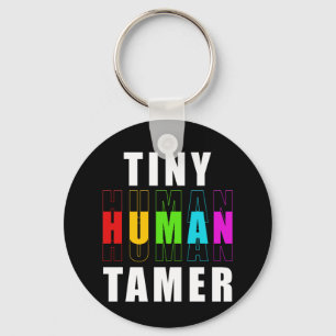 Paraprofessional Paraeducator Tiny Tamer Teacher Key Ring