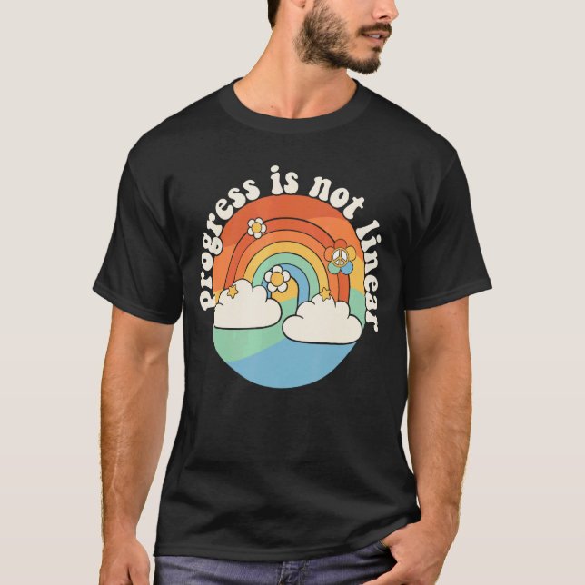 Paraprofessional Progress Is Not Linear Sped Teach T-Shirt (Front)