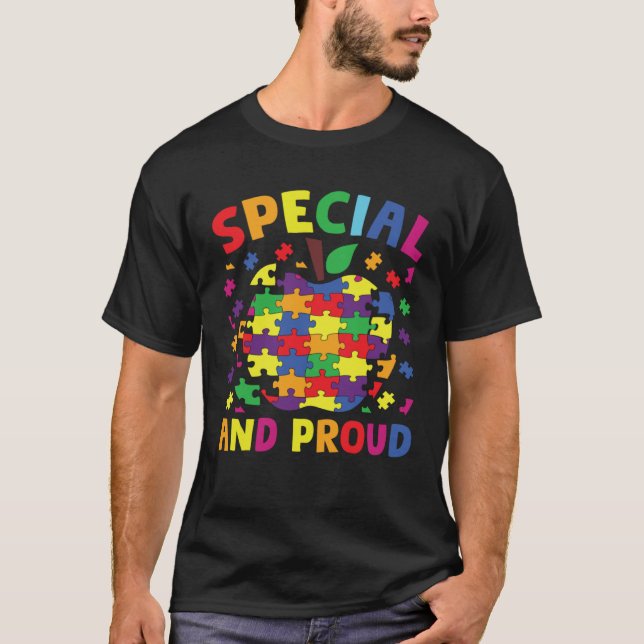 Paraprofessional Special and proud special educati T-Shirt (Front)