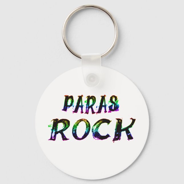 PARAS ROCK WITH COLOR KEY RING (Front)