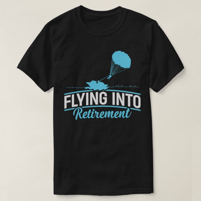 Parasailing Ornament Parakiting Kit Parakiter Para T-Shirt (Design Front)