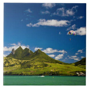Parasailing within View of impressive Lion Tile