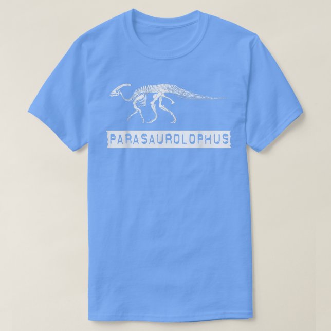 Parasaurolophus Dinosaur Lover Fossil Hunter Dino  T-Shirt (Design Front)