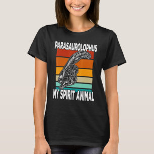 Parasaurolophus Is My Spirit Animal Kids T-Shirt