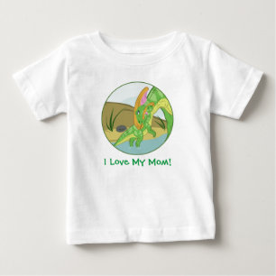 Parasaurolophus Mum and Baby T-Shirt