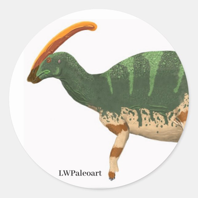 Parasaurolophus Sticker (Front)