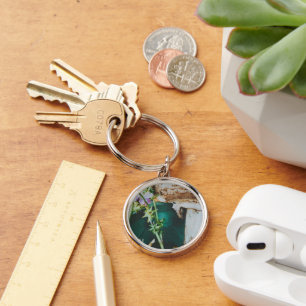 Parasol mushroom, Swedish Archipelago, Sweden Key Ring