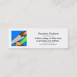 Paratime bookmark mini business card