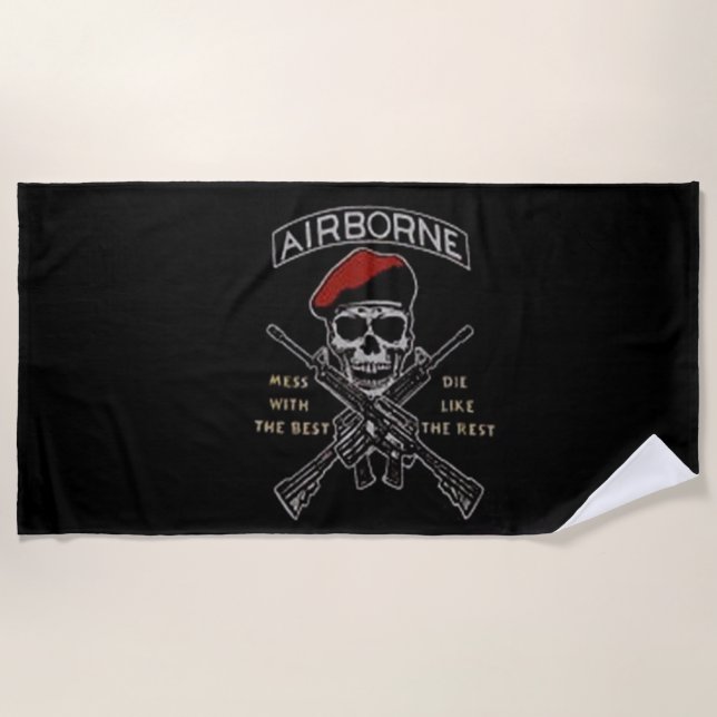 PARATROOPER BEACH TOWEL (Front)