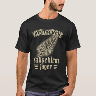 Paratrooper Luck Off Shimmering Beret Badge T-Shirt