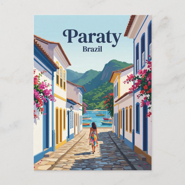 Paraty Brazil Postcard (Front)