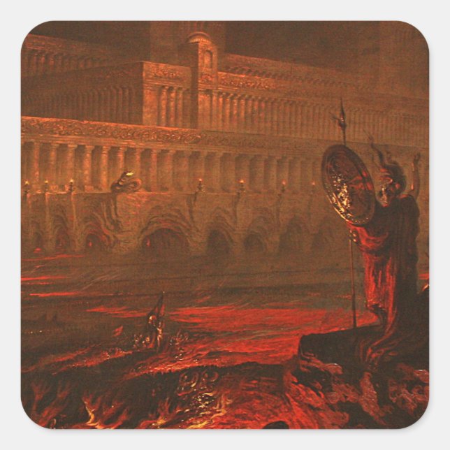 Parau na te Varua ino (Words of the Devil), 1892 Square Sticker (Front)