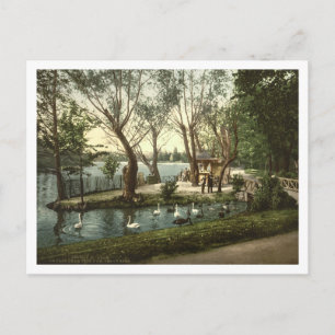 Parc de la Tête d'Or, Lyon, France Postcard