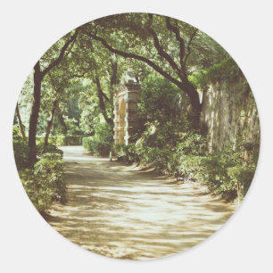 Parc del Laberint d'Horta Classic Round Sticker