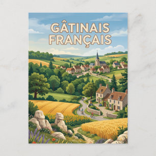 Parc naturel régional du Gâtinais français France Postcard