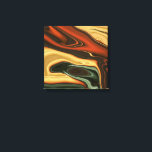 Parched Canvas Print<br><div class="desc">Parched. Abstract textured art. Arid ground with deep pockets of water beneath.

Digitally signed and dated  with year created. Available in sizes from 
8"x 8" (20.32 cm x 20.32 cm)  up to 30" x 30" (76.2 cm x 76.2 cm)</div>