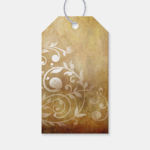 Parchment and Swirls Gift Tags