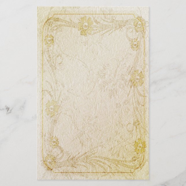 Parchment-look Stationery (Front)