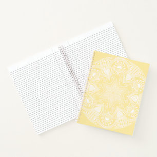 Parchment Mandala Notebook