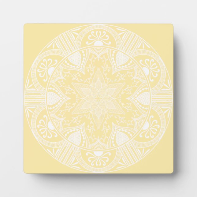 Parchment Mandala Plaque (Front)