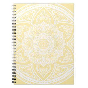 Parchment Mandala Spiral Notebook