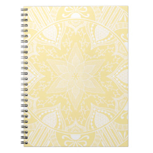 Parchment Mandala Spiral Notebook