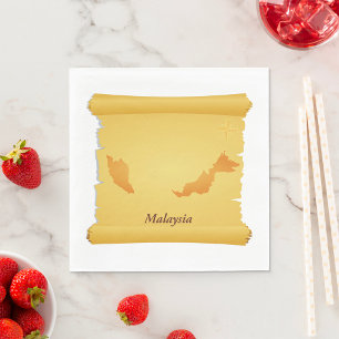 Parchment Of Malaysia  Napkin