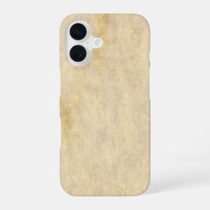Parchment Paper Background iPhone 16 Case