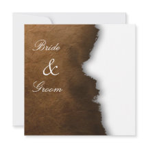 Parchment Wedding Invitation