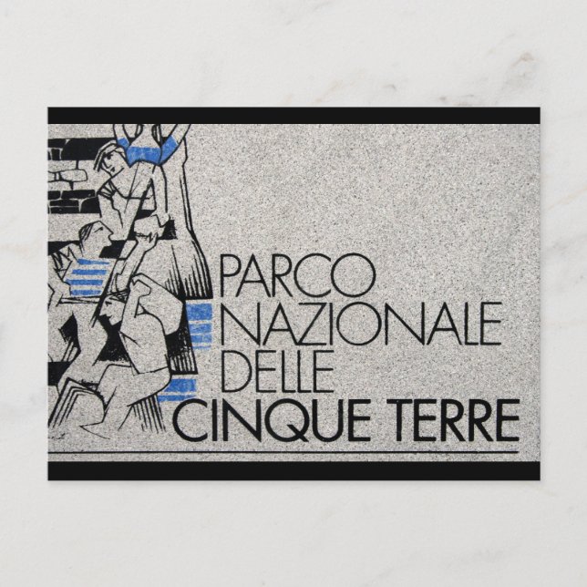 parco cinque terre italia postcard (Front)