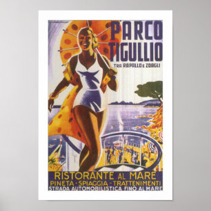 Parco Tigullio (border) Poster