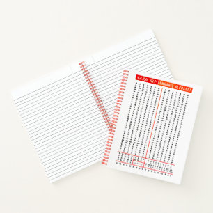 Parctice Amharic Writing Notebook