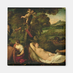 Pardo Venus or Jupiter and Antiope Magnet