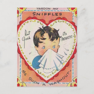 Pardon My Sniffles Postcard