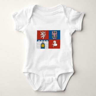 Pardubice Flag Baby Bodysuit