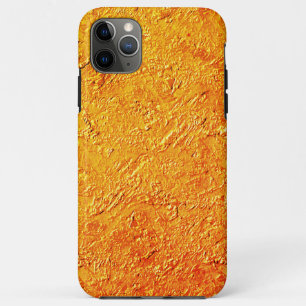 Parede defeituosa com textura amarela e laranja Case-Mate iPhone case