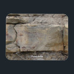 Pareidolia Magnet<br><div class="desc">Pareidolia
Is the mind's ability to see an image within natural
and random objects.
H.B. Miller  2000  Talking Canyons,  New Mexico</div>