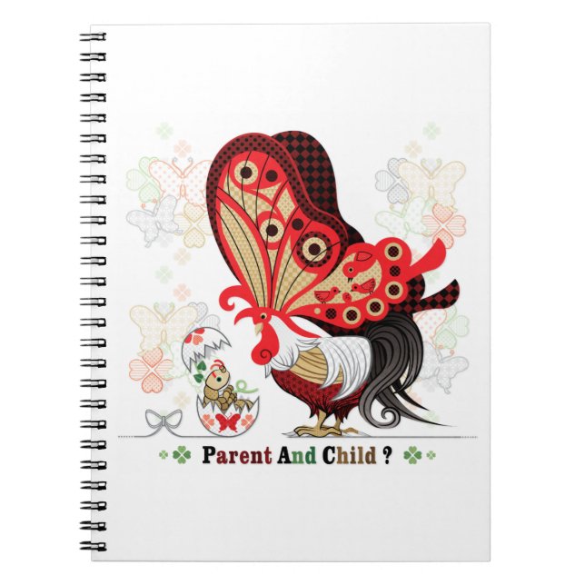 PARENT AND CHILD？（remake） Notebook (Front)