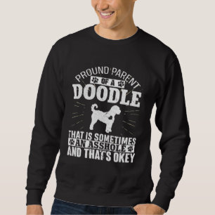 Parent of Goldendoodle Dog for Men Women Dad Dog Sweatshirt