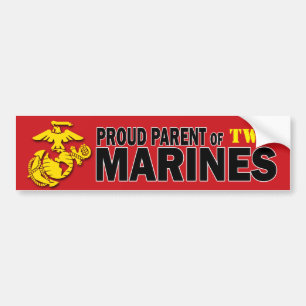 Parent of Multiple Marines Bumper Sticker