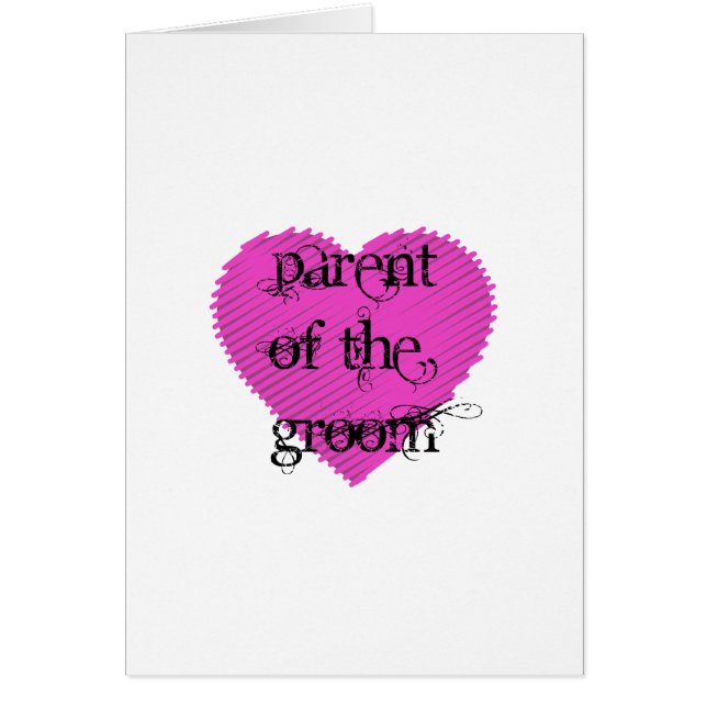 Parent of the Groom (Front)