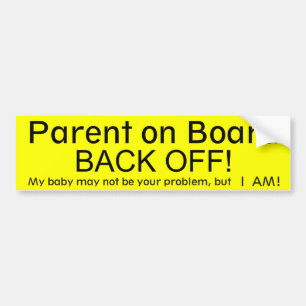 Parent on Board Bumper Sticker