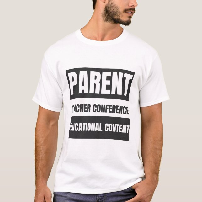 Parent Teacher Conference Tees (Front)
