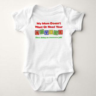 Parental Advice Funny Romper Creeper
